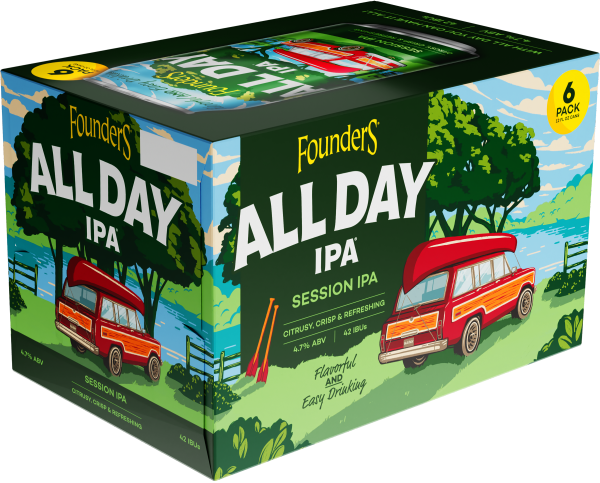 FOUNDERS ALL DAY IPA 6PK CAN MIAMI LIQUOR WINE STORE