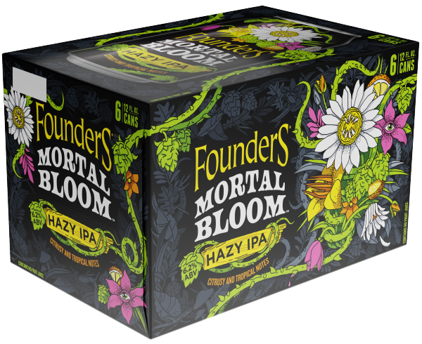 FOUNDERS MORTAL BLOOM 6PK CAN MIAMI LIQUOR WINE STORE