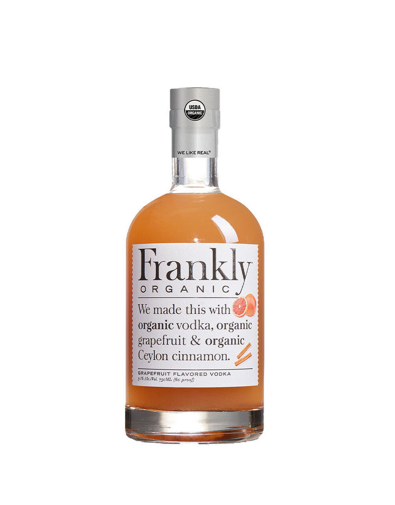 FRANKLY ORGANIC GRAPEFRUIT VODKA 750ML MIAMI LIQUOR WINE STORE