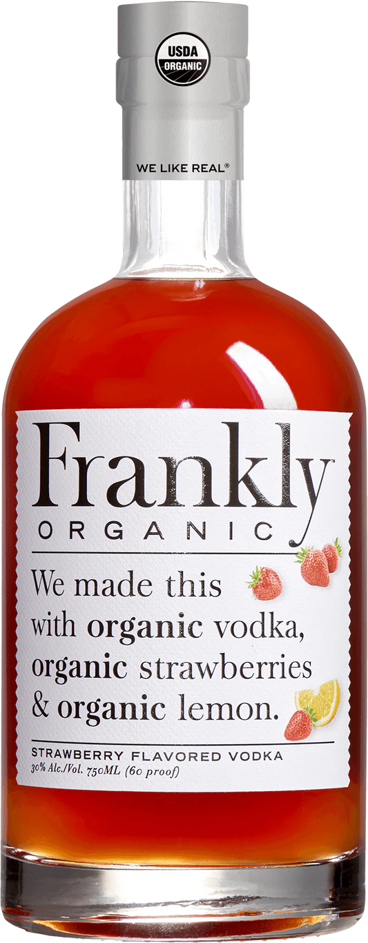 FRANKLY ORGANIC STRAWBERRY VODKA  MIAMI LIQUOR WINE STORE