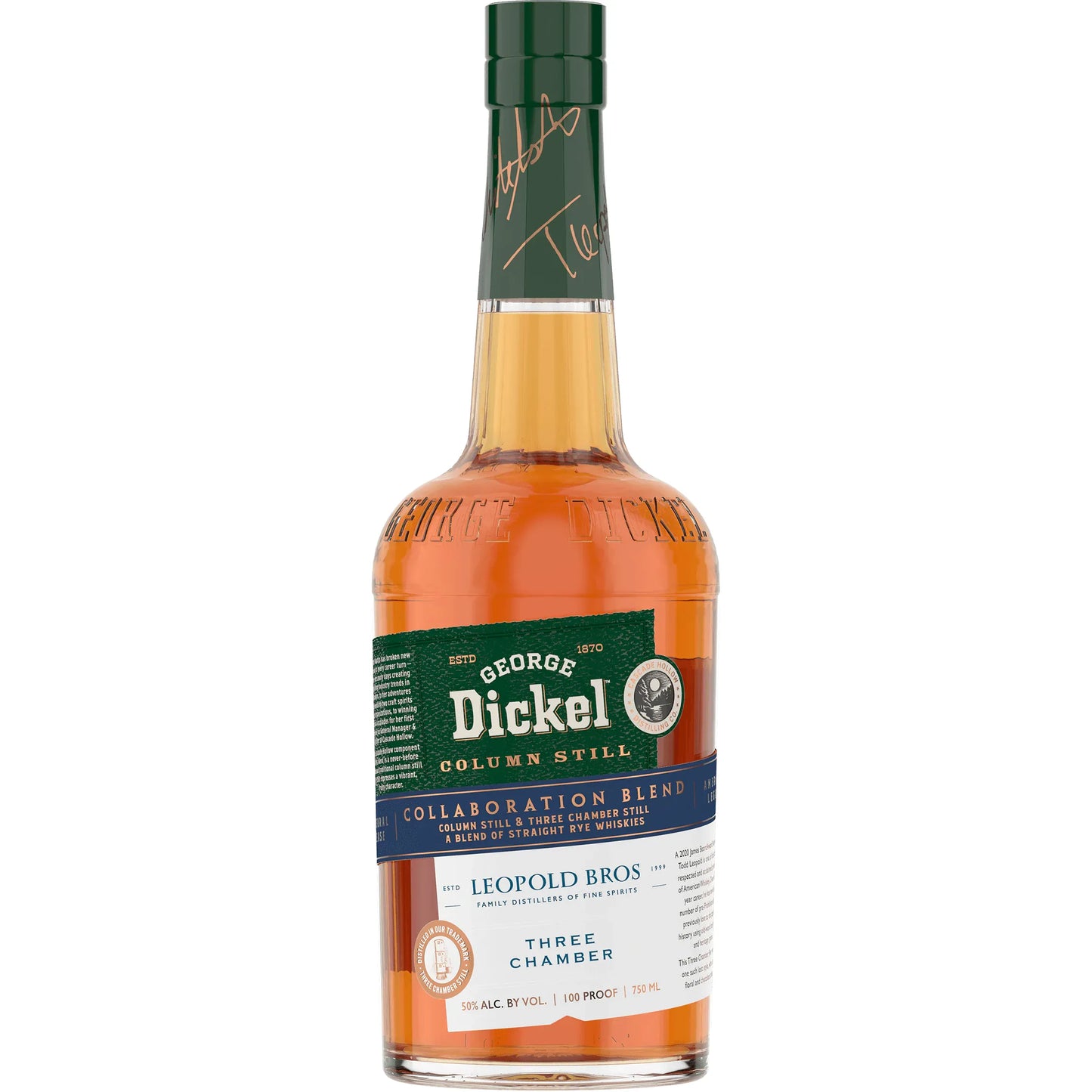 GEORGE DICKEL X LEOPOLD BROS. COLLABORATION BLEND BOURBON 750ML MIAMI LIQUOR WINE STORE