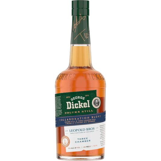 GEORGE DICKEL X LEOPOLD BROS. COLLABORATION BLEND BOURBON 750ML MIAMI LIQUOR WINE STORE