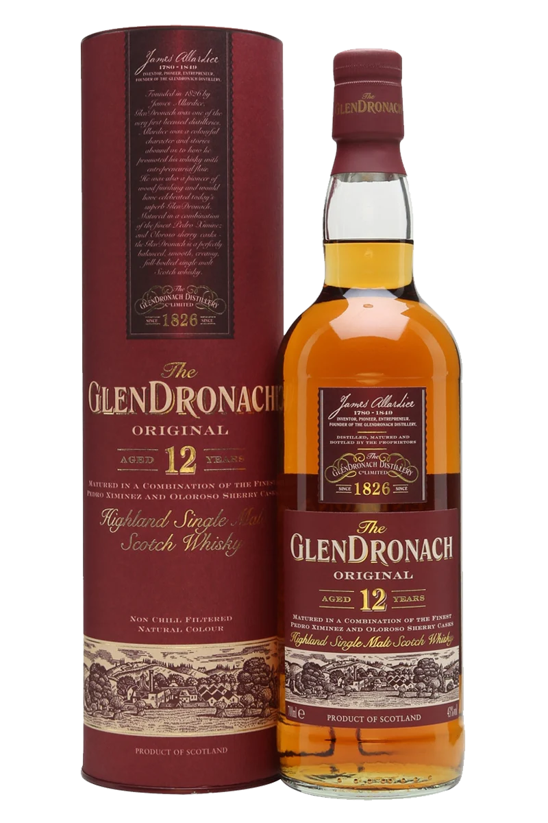 GLENDRONACH AGED 12 YEARS 750ML MIAMI LIQUOR WINE STORE