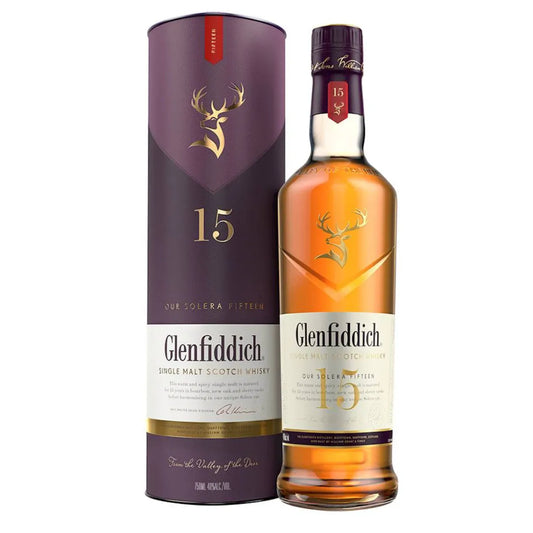 GLENFIDDICH 15 YEARS OLD 750ML MIAMI LIQUOR WINE STORE
