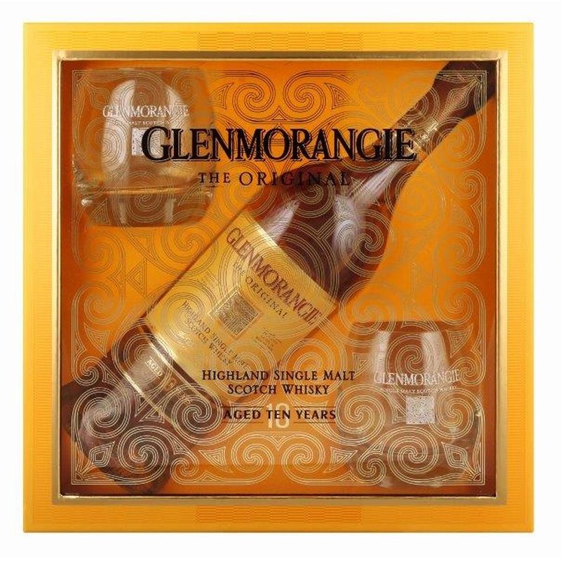 GLENMORANGIE 10 YEARS  SINGLE MALT GIFT PACK 750ML MIAMI LIQUOR WINE STORE