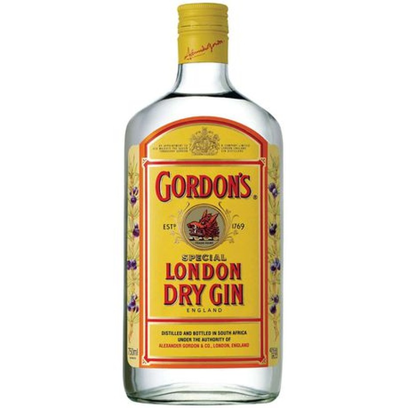 GORDON'S LONDON DRY GIN 750ML MIAMI LIQUOR WINE STORE