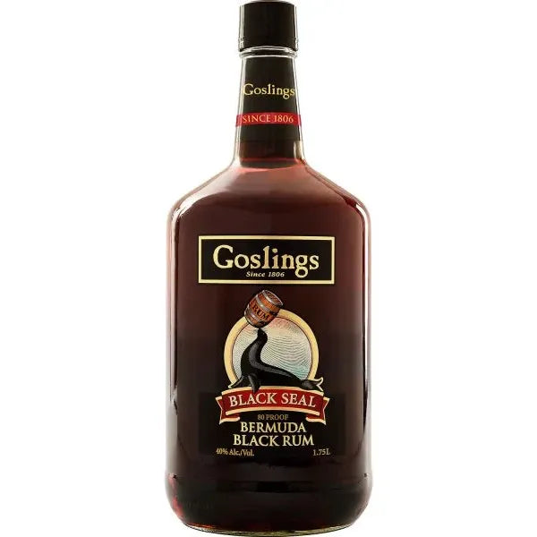GOSLING'S BLACK SEAL BERMUDA RUM 1.75L MIAMI LIQUOR WINE STORE