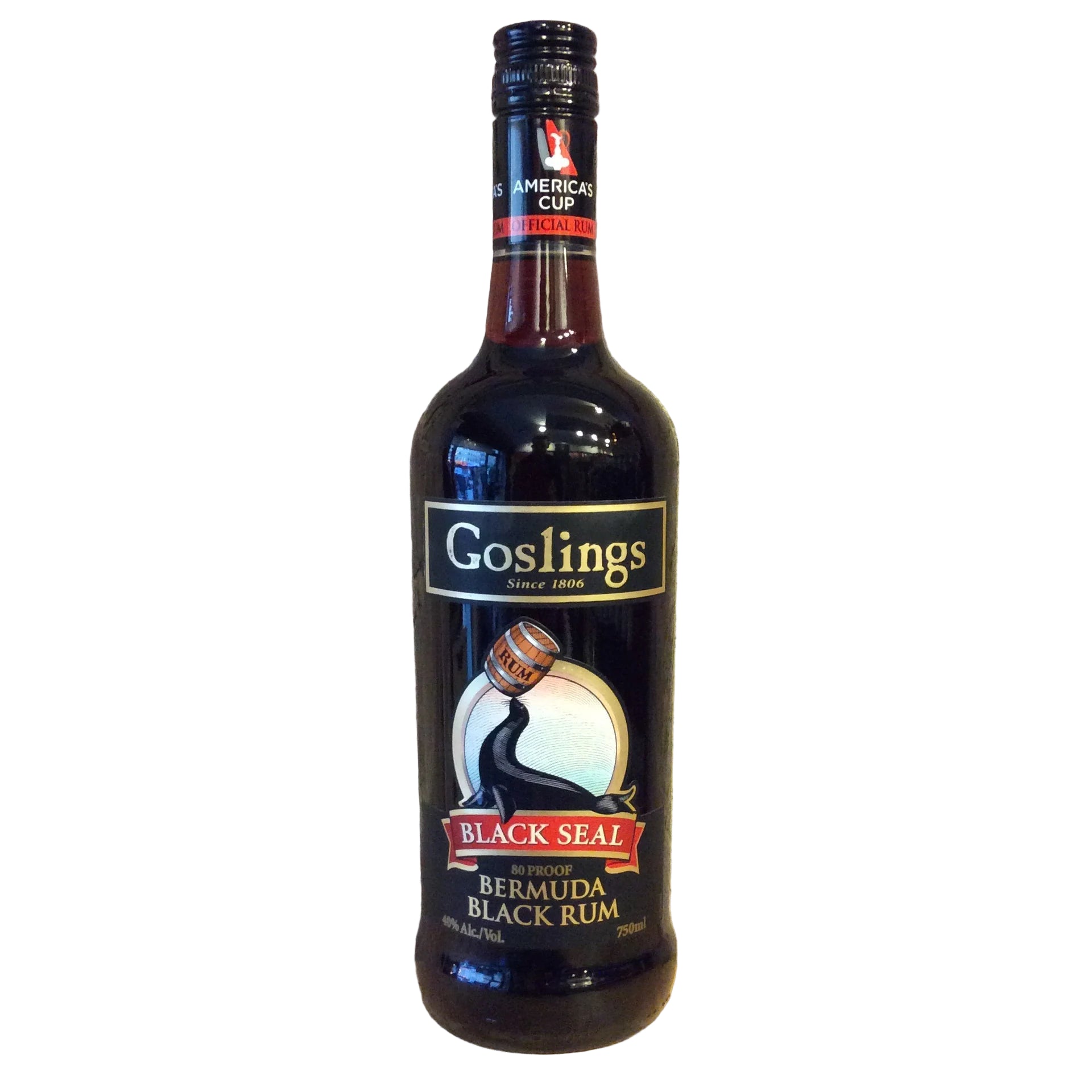 GOSLING'S BLACK SEAL BERMUDA RUM 750ML MIAMI LIQUOR WINE STORE