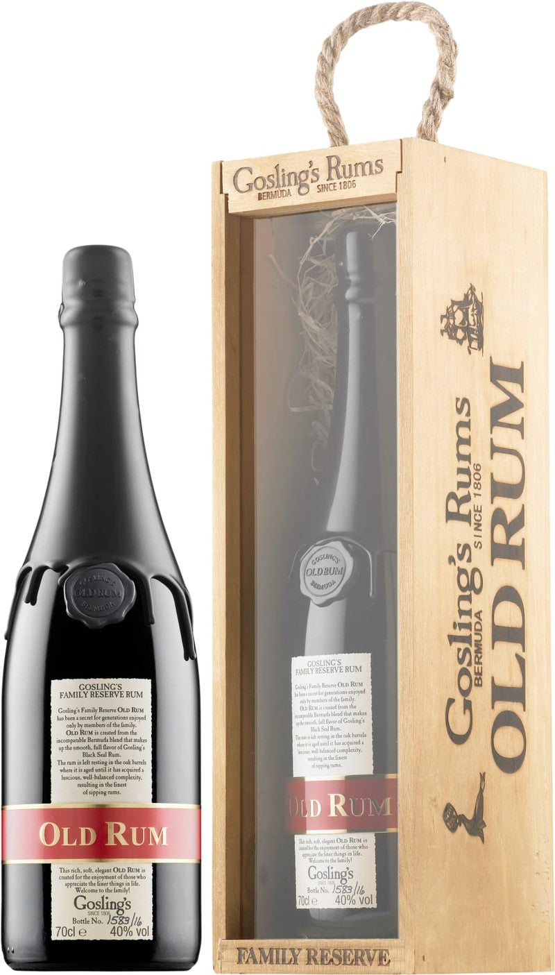 GOSLING'S OLD RUM 750ML MIAMI LIQUOR WINE STORE