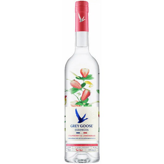 GREY GOOSE ESSENCES STRAWBERRY & LEMONGRASS 750ML MIAMI LIQUOR WINE STORE