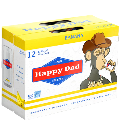 HAPPY DAD 12PK BANANA MIAMI LIQUOR WINE STORE