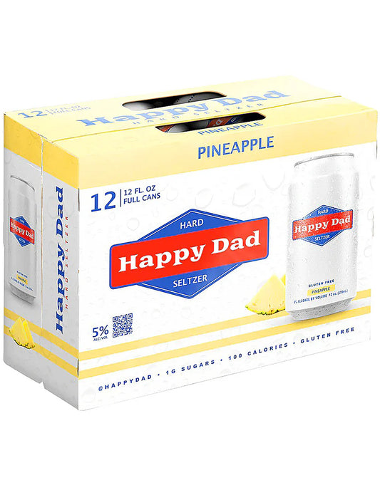 HAPPY DAD 12PK PINEAPPLE  MIAMI LIQUOR WINE STORE