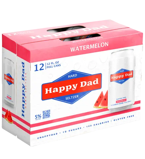 HAPPY DAD 12PK WATERMELON MIAMI LIQUOR WINE STORE