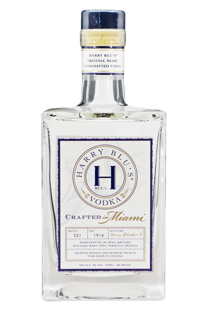 HARRY BLU'S VODKA 750ML MIAMI LIQUOR WINE STORE