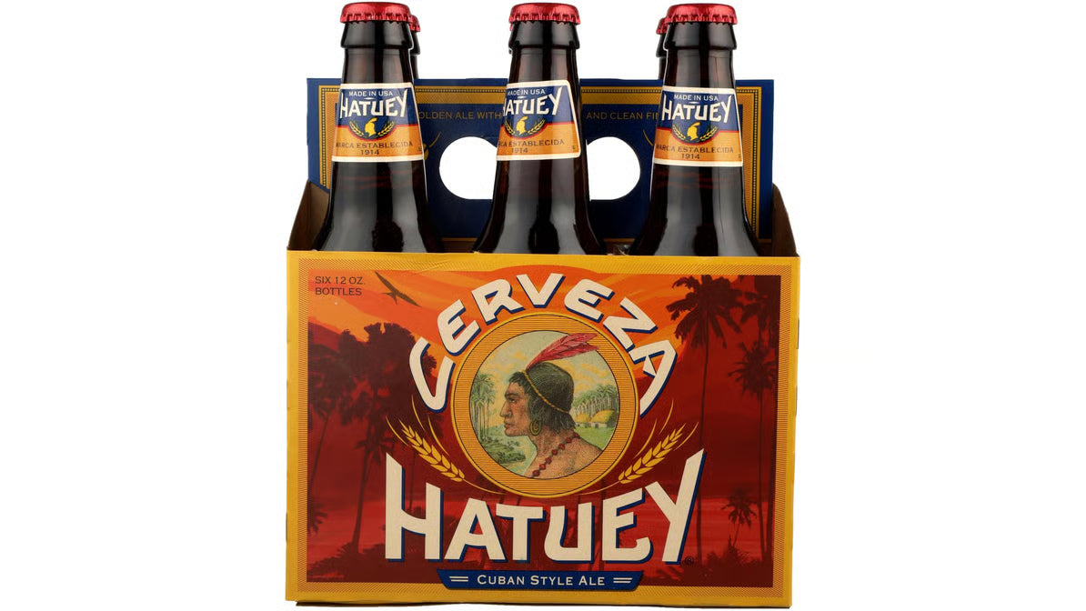 HATUEY CUBAN STYLE LAGER BOTTLE 6PK MIAMI LIQUOR WINE STORE