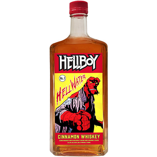 HELLBOY HELL WATER CINNAMON WHISKEY 750ML MIAMI LIQUOR WINE STORE