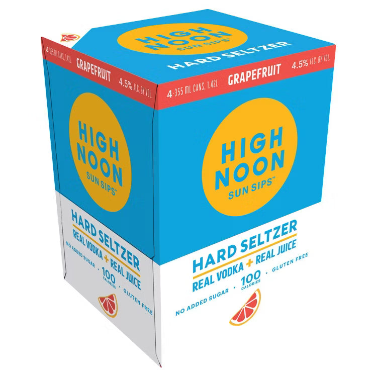 HIGH NOON 4PK SUN SIP GRAPEFRUIT MIAMI LIQUOR WINE STORE