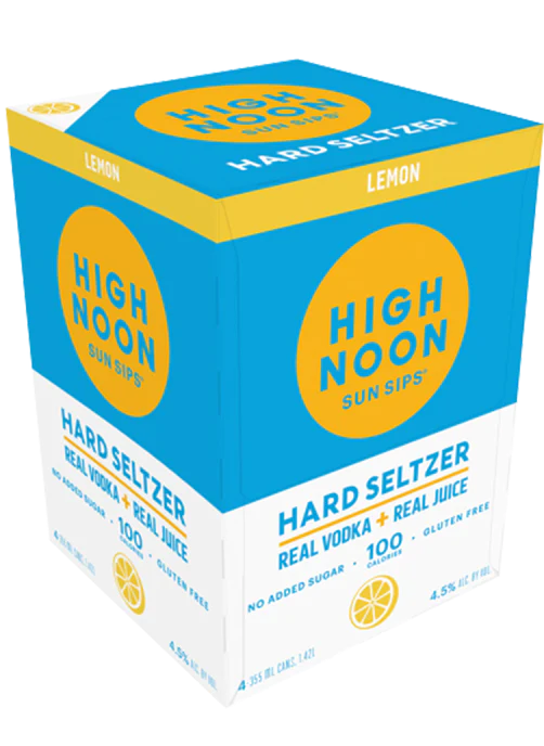 HIGH NOON 4PK SUN SIP LEMON MIAMI LIQUOR WINE STORE