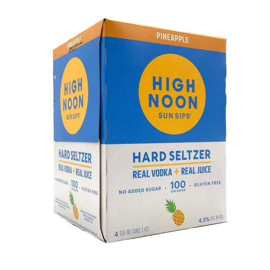 HIGH NOON 4PK SUN SIP PINEAPPLE MIAMI LIQUOR WINE STORE