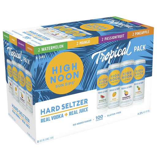HIGH NOON 8PK TROPICAL VARIETY MIAMI LIQUOR WINE STORE