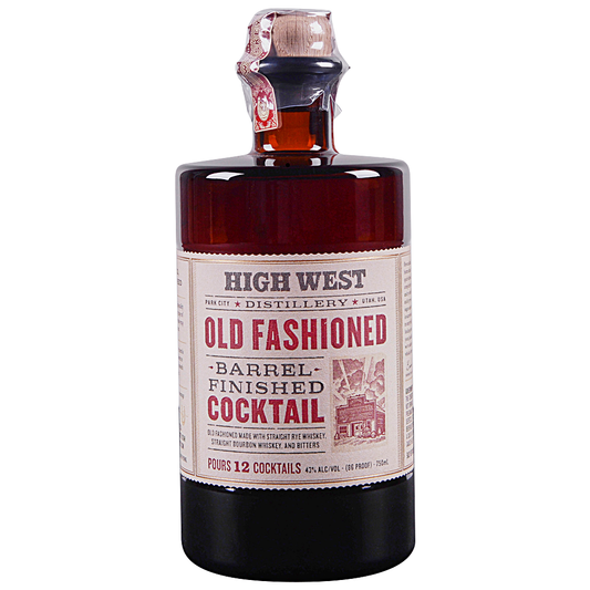 HIGH WEST COCKTAIL OLD FASHIONED 750ML MIAMI LIQUOR WINE STORE