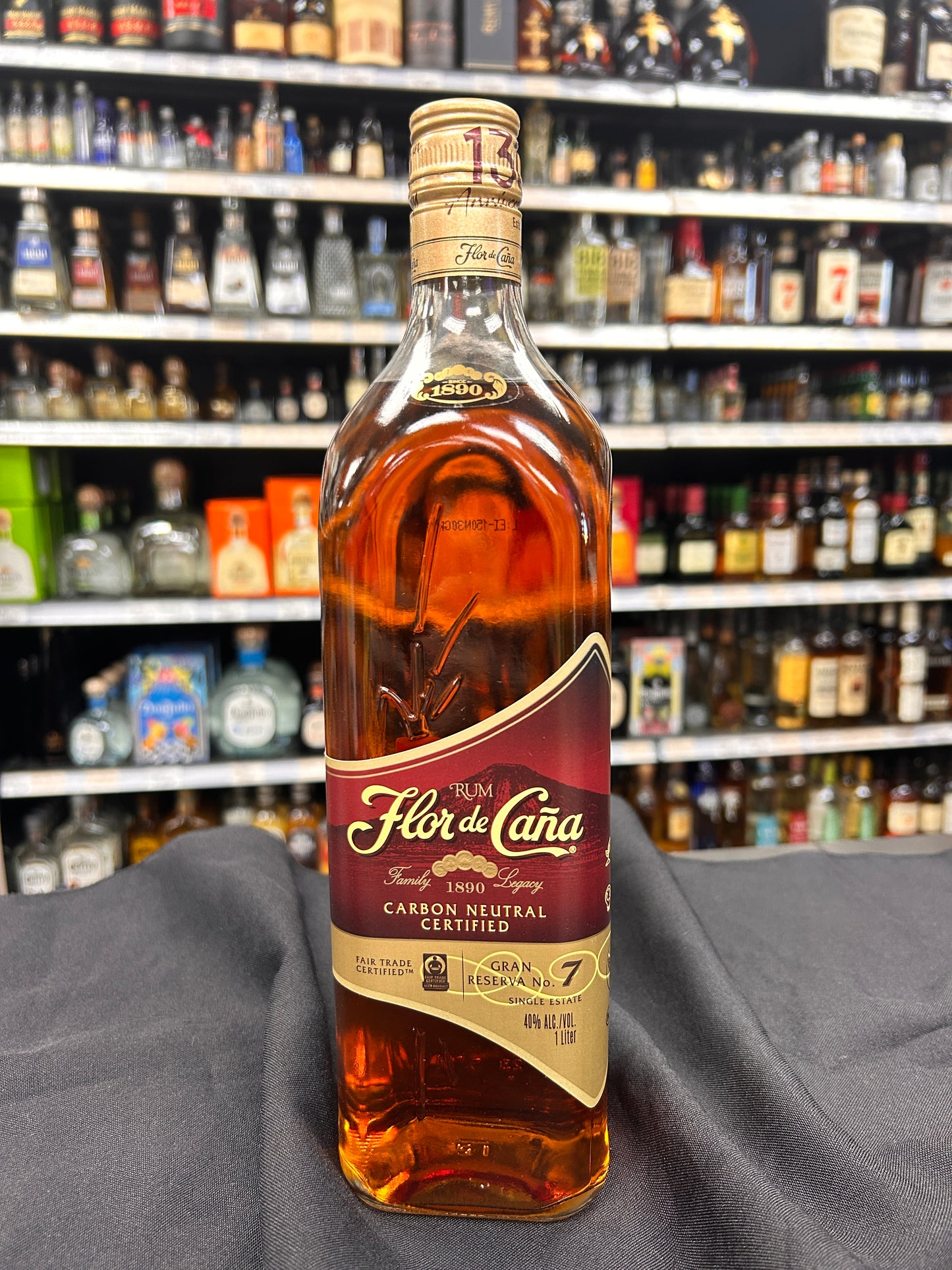 FLOR DE CANA 7 YEARS OLD 1L