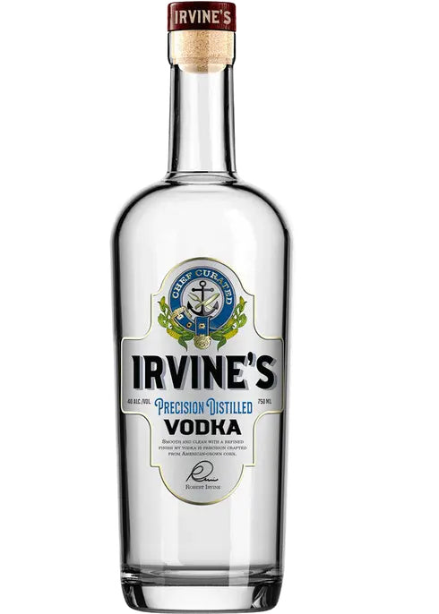 IRVINE'S VODKA 750ML MIAMI LIQUOR WINE STORE