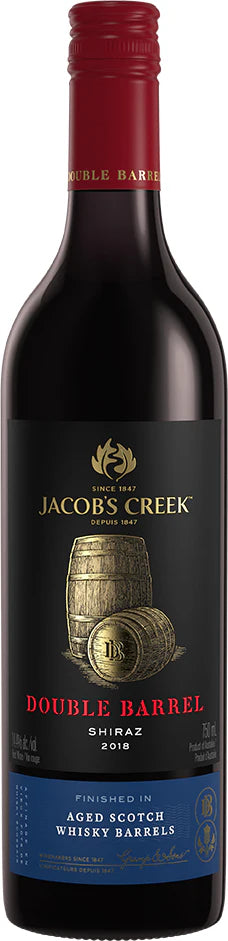 JACOB'S CREEK DOUBLE BARREL SHIRAZ AGED SCOTCH 750ML MIAMI LIQUOR WINE STORE