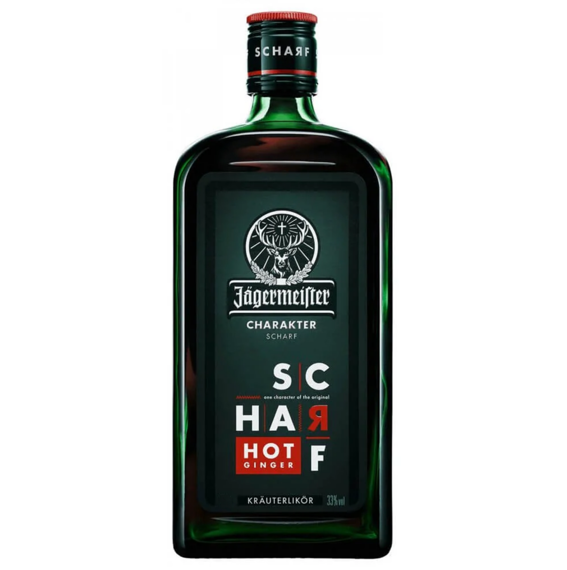 JAGERMEILTER SCHARF HOT GINGER GERMAN HERBAL LIQUEUR 750ML 