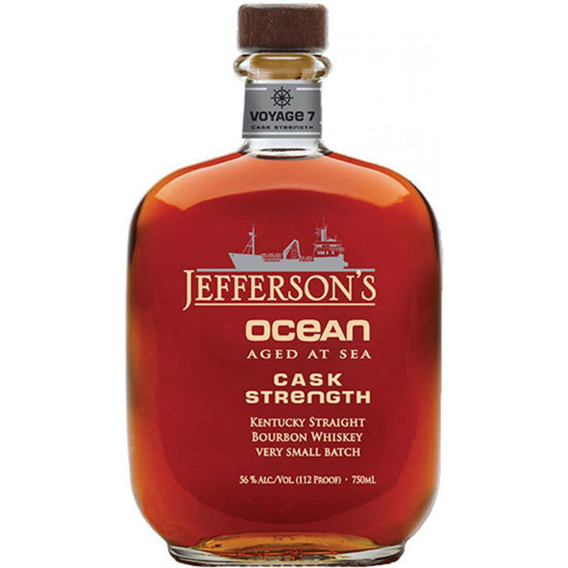 JEFFERSON'S OCEAN AGED AT SEA BOURBON WHISKEY 750ML MIAMI LIQUOR WINE STORE