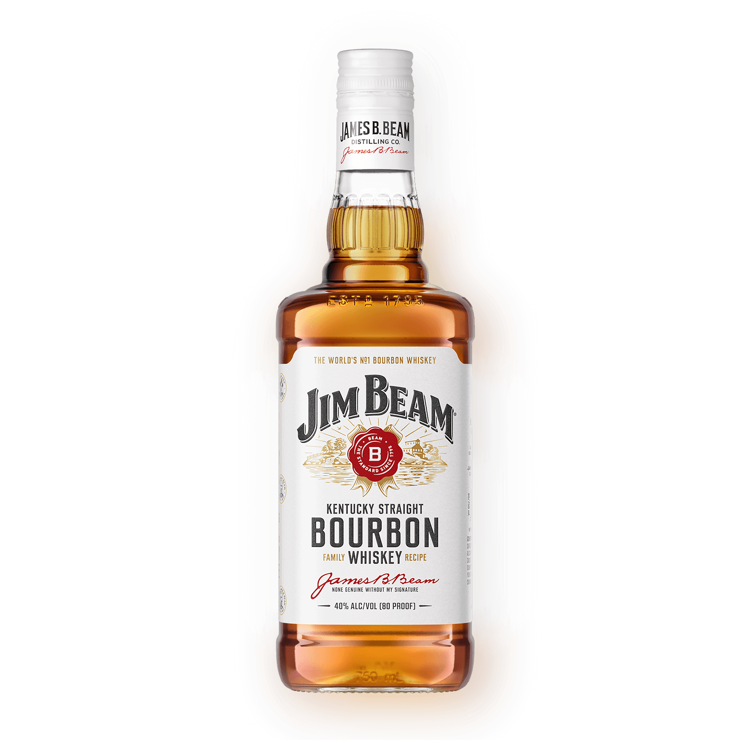 JIM BEAM KENTUCKY STRAIGHT 750ML MIAMI LIQUOR WINE STORE