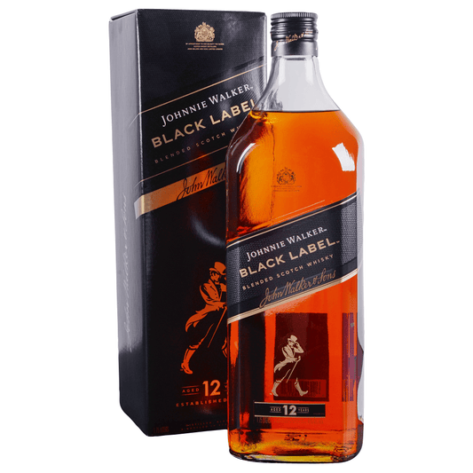 JOHNNIE WALKER BLACK 12 YEARS 1.75L MIAMI LIQUOR WINE STORE