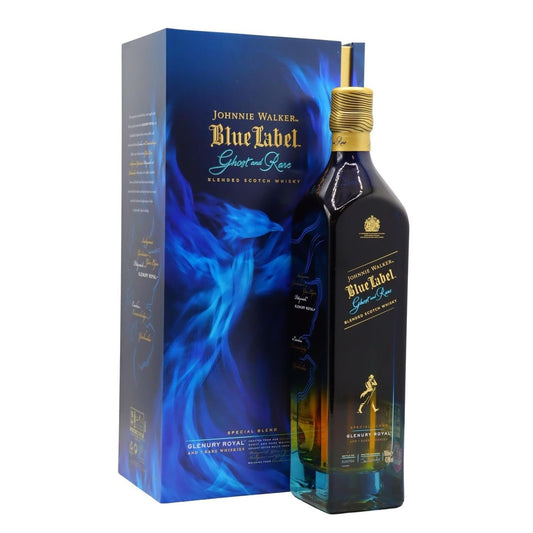 JOHNNIE WALKER BLUE LABEL GHOST AND RARE-BRORA 700ML MIAMI LIQUOR WINE STORE