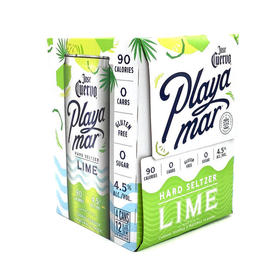 JOSE CUERVO 4PK PLAYA MAR LIME HARD SELTZER MIAMI LIQUOR WINE STORE