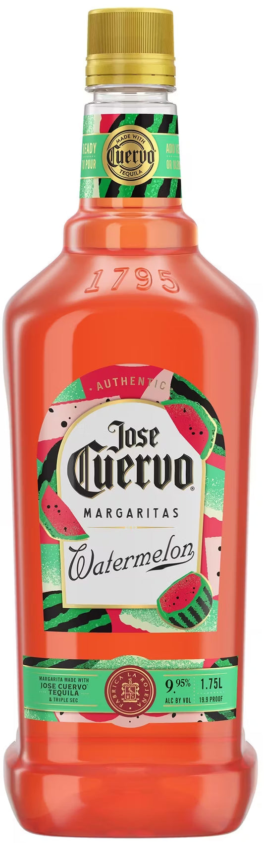 JOSE CUERVO AUTHENTIC WATERMELON MARGARITA 1.75L MIAMI LIQUOR WINE STORE