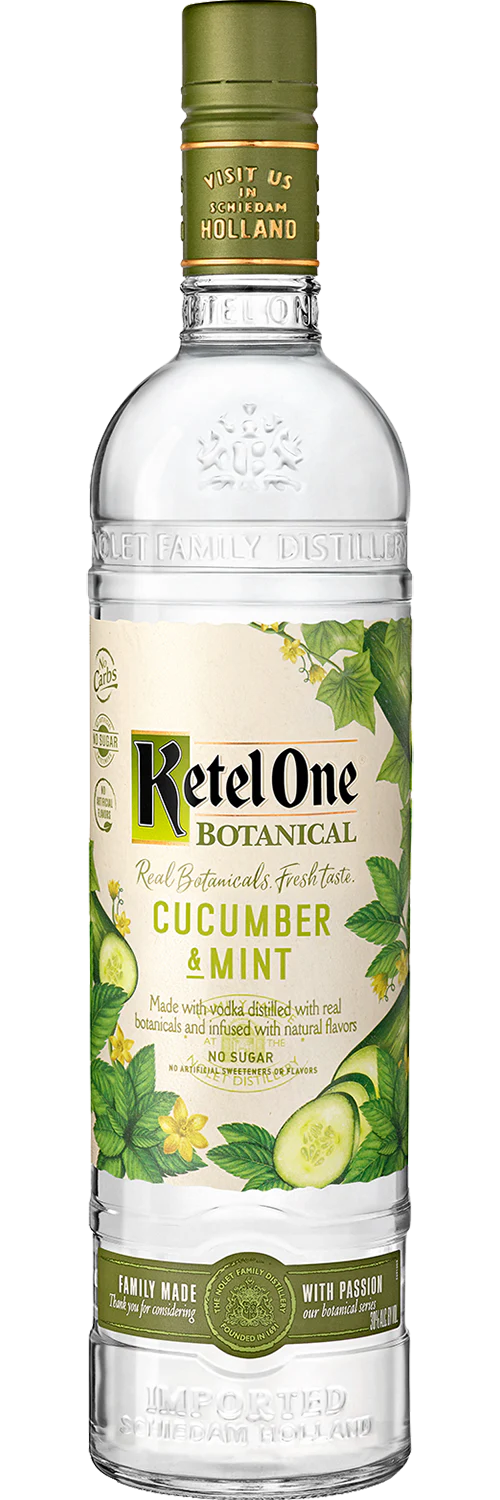 KETEL ONE BOTANICAL CUCUMBER & MINT 750ML MIAMI LIQUOR WINE STORE