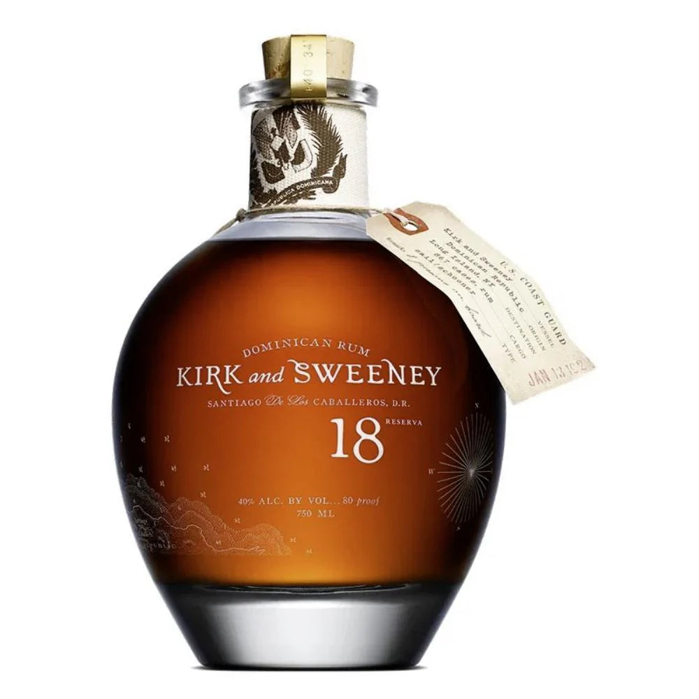 KIRK AND SWEENEY 18 YEAR 750ML MIAMI LIQUOR WINE STORE