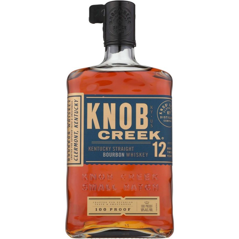 KNOB CREEK 100 AGED 12YRS 750ML MIAMI LIQUOR WINE STORE