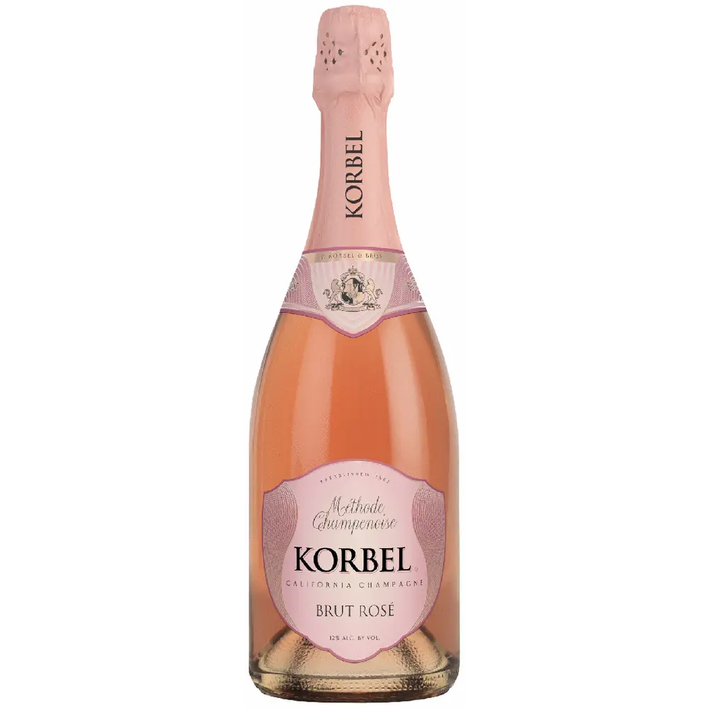 KORBEL BRUT ROSE 750ML MIAMI LIQUOR WINE STORE