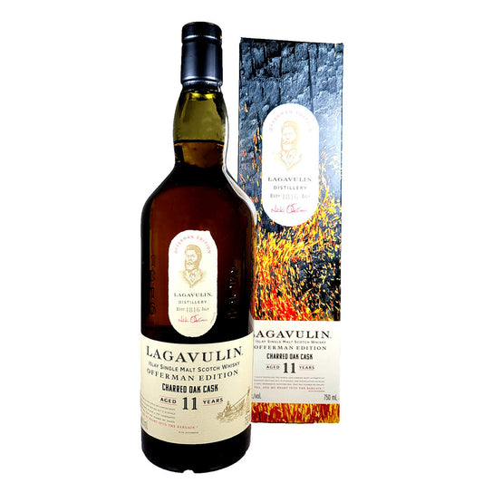 LAGAVULIN CHARRED OAK CASK AGED 11 YEARS OLD 750ML MIAMI LIQUOR WINE STORE
