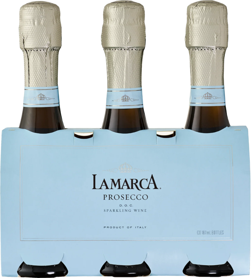 LAMARCA PROSECCO 3PK 187ML MIAMI LIQUOR WINE STORE