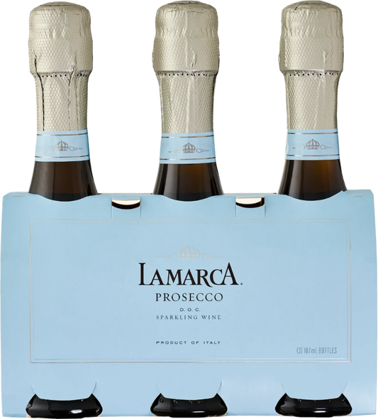 LAMARCA PROSECCO 3PK 187ML MIAMI LIQUOR WINE STORE