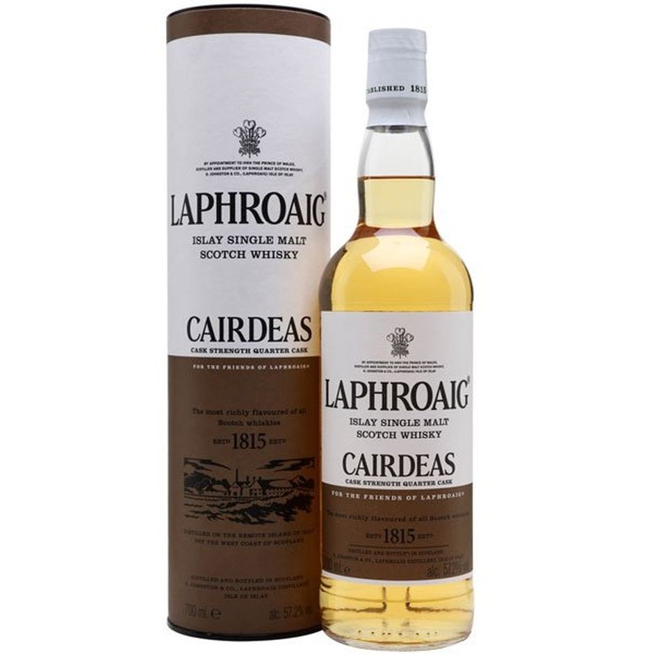 LAPHROAIG CAIRDEAS CASK STRENGTH QUARTER CASK 750ML MIAMI LIQUOR WINE STORE