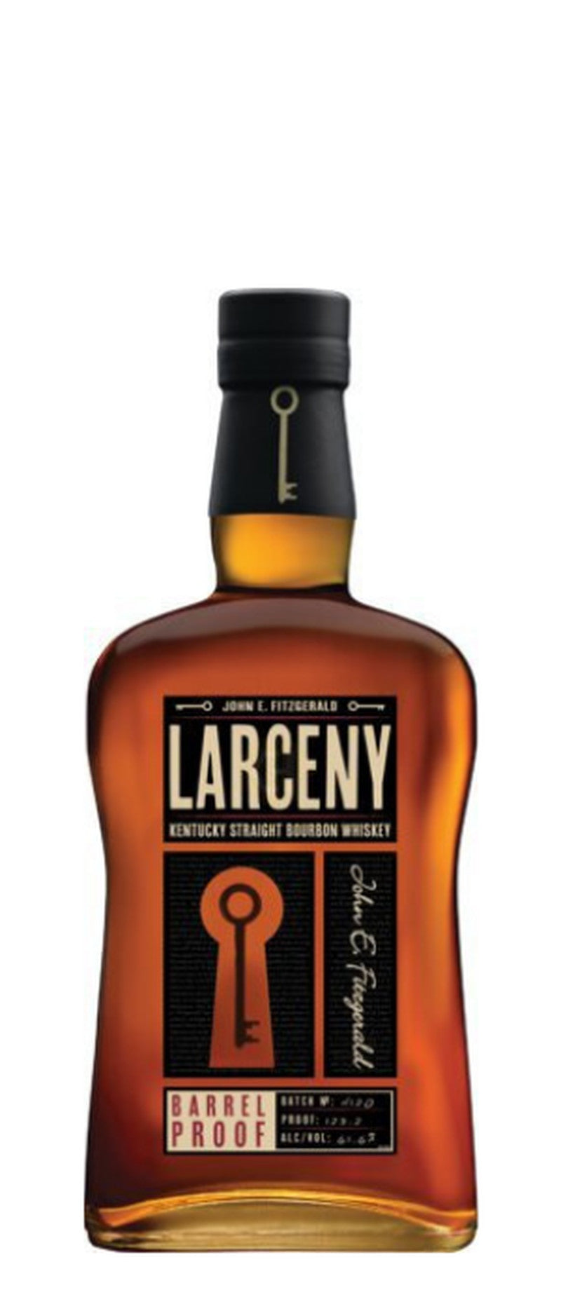 LARCENY BARREL PROOF 122.2 PROOF 750ML MIAMI LIQUOR WINE STORE