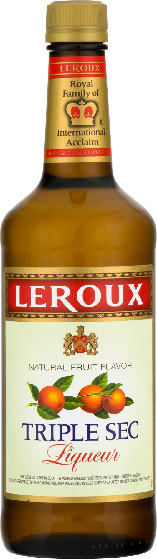 LEROUX TRIPLE SEC 750ML MIAMI LIQUOR WINE STORE