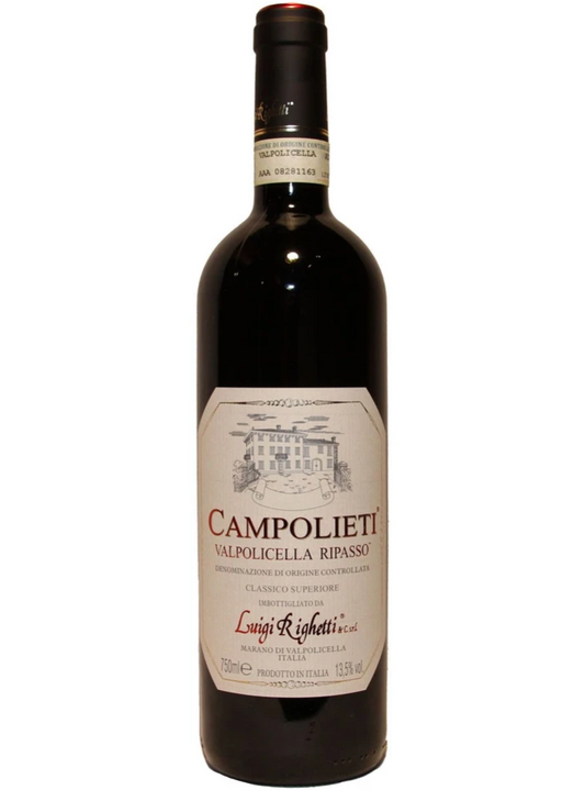 LUIGI RIGHETTI CAMPOLIETI VALPOLICELLA RIPASSO 750ML MIAMI LIQUOR WINE STORE