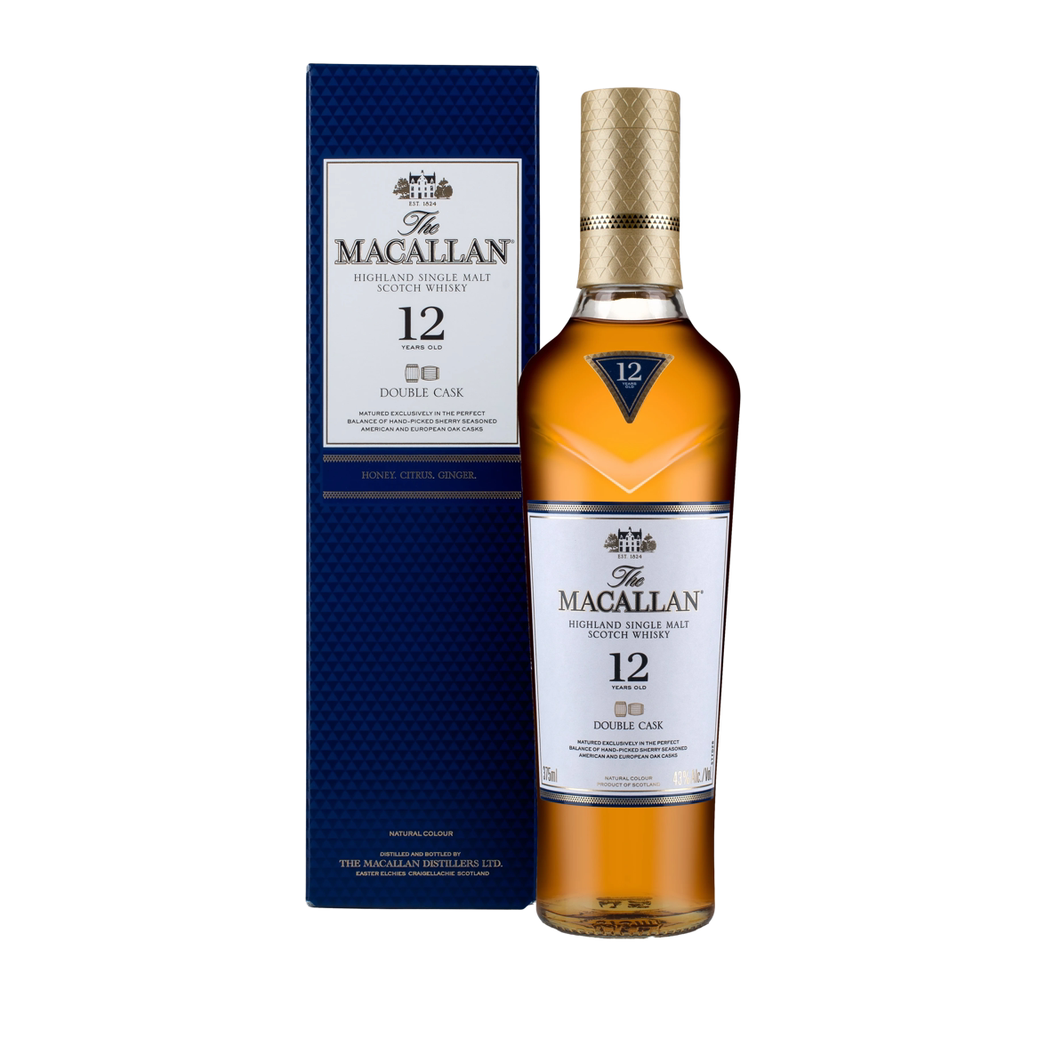 MACALLAN DOUBLE CASK 12 YEARS OLD 375ML MIAMI LIQUOR WINE STORE