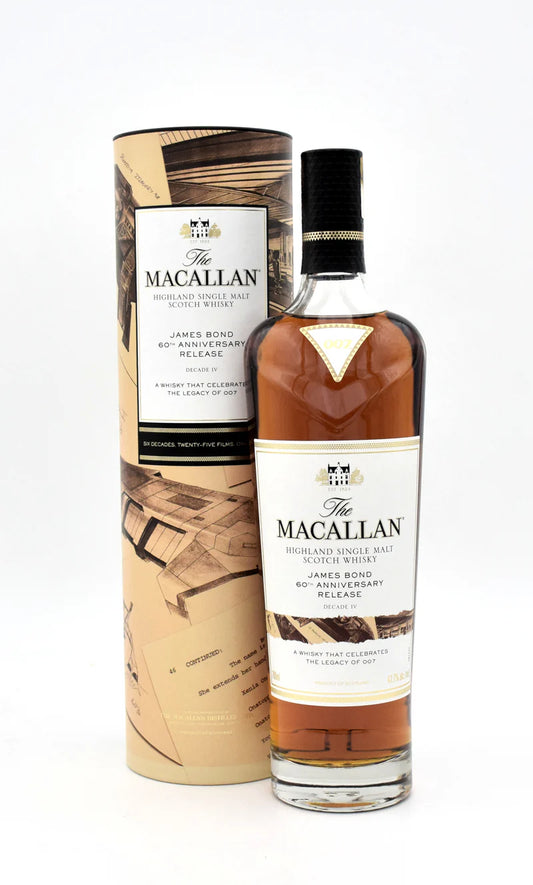 MACALLAN JAMES BOND 60TH ANNIVERSARY DECADE IV 700ML MIAMI LIQUOR WINE STORE
