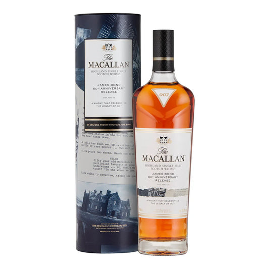 MACALLAN JAMES BOND 60TH ANNIVERSARY DECADE VI 700ML MIAMI LIQUOR WINE STORE