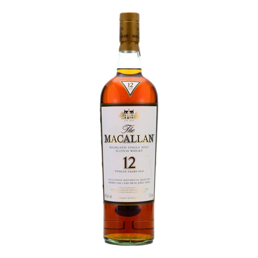 MACALLAN SHERRY OAK CASK 12 YEARS OLD 750ML MIAMI LIQUOR WINE STORE